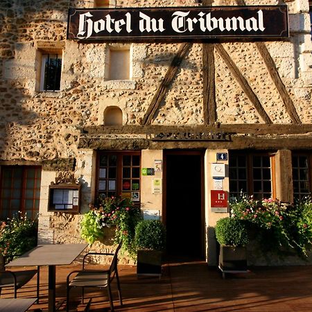 Logis - Hotel & Restaurant Du Tribunal Mortagne-au-Perche Zewnętrze zdjęcie